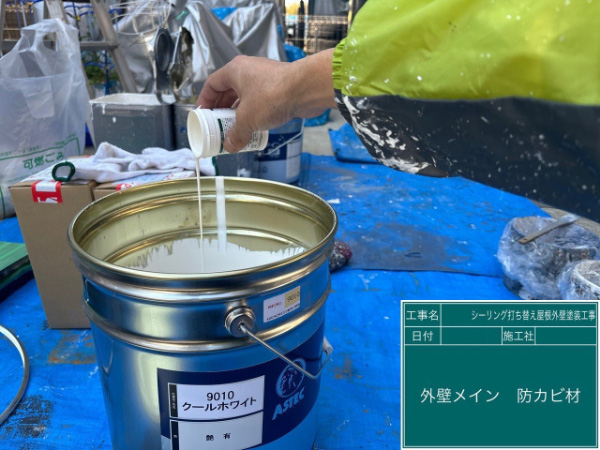 埼玉県越谷市I様邸_外壁防カビ