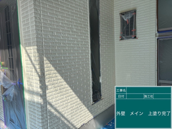 埼玉県春日部市_K様邸_外壁上塗り