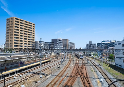 春日部市・越谷市の街並み