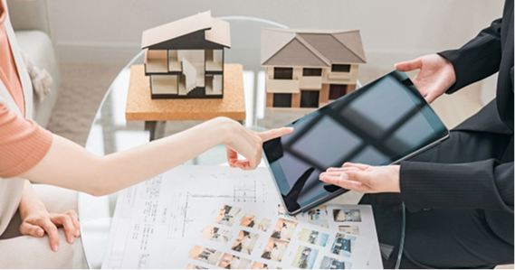 カラーシミュレーションの様子