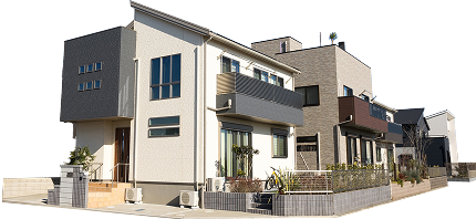戸建ての外観